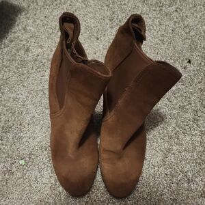 MICHAEL Michael Kors Brown Suede Women's Ankle Boots